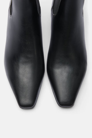 Kısa İnce Topuklu Bot | Kati - Siyah