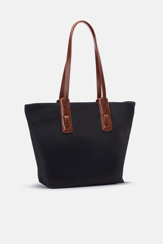 Büyük Boy Tote Çanta | Avina Large - Siyah