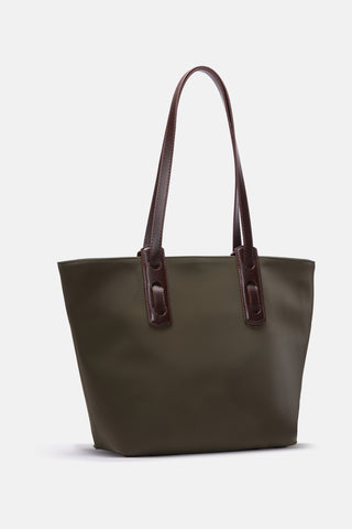 Büyük Boy Tote Çanta | Avina Large - Yeşil