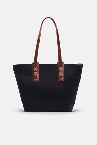 Büyük Boy Tote Çanta | Avina Large - Siyah