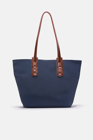 Büyük Boy Tote Çanta | Avina Large - Lacivert
