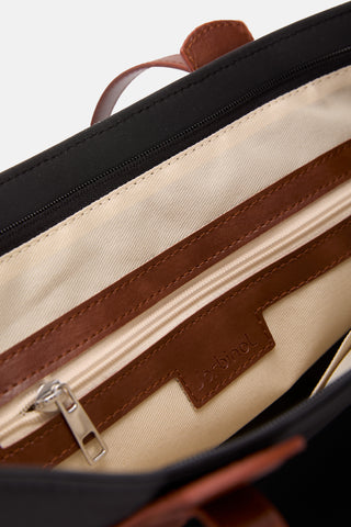 Büyük Boy Tote Çanta | Avina Large - Siyah