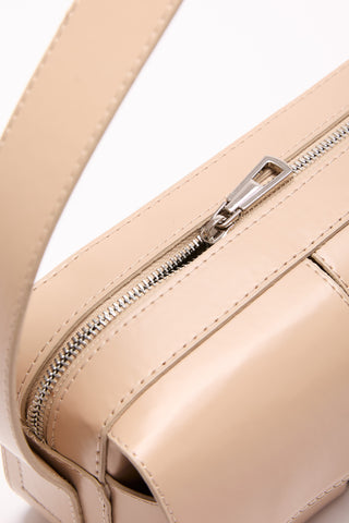 Çift Kapaklı Omuz Çantası | Soren - Vizon