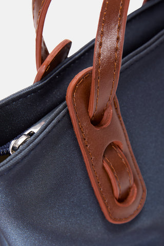 Mini Tote Çanta | Avina Micro - Lacivert