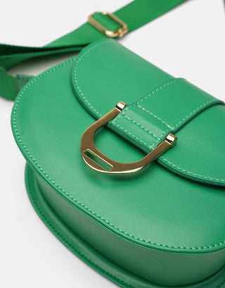 Oval Aksesuarlı Çanta | Besta – Yeşil - Jorbinol