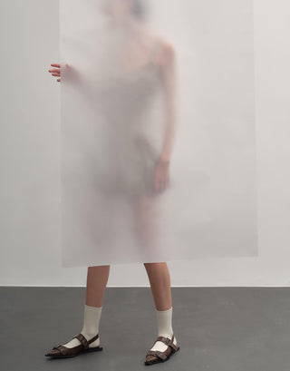 Kare Burun Arkası Açık Kadın Babet | Sebi - Kahverengi - Jorbinol