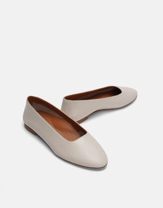 Deri Klasik Kadın Babet | Masha - Taş - Jorbinol