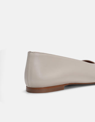 Deri Klasik Kadın Babet | Masha - Taş - Jorbinol