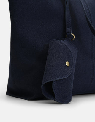 Pratik Büyük Tote Çanta | Kiva – Lacivert - Jorbinol