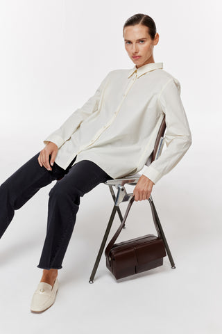 Çift Kapaklı Omuz Çantası | Soren - Kahverengi