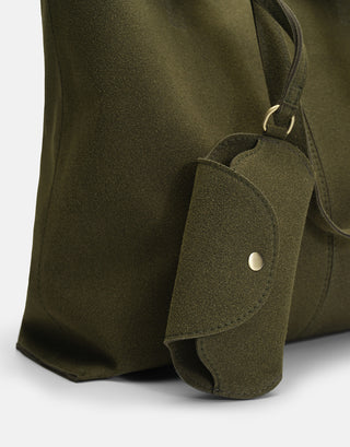 Pratik Büyük Tote Çanta | Kiva – Haki - Jorbinol