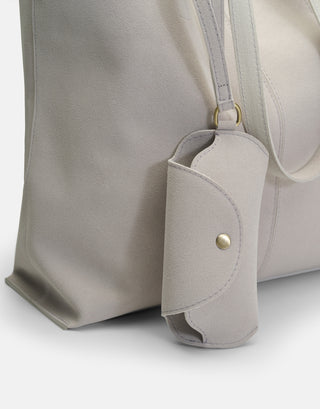 Pratik Büyük Tote Çanta | Kiva – Gri - Jorbinol