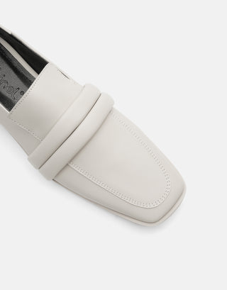 Çift Kemerli Yumuşak Kadın Babet | Guni - Bej - Jorbinol