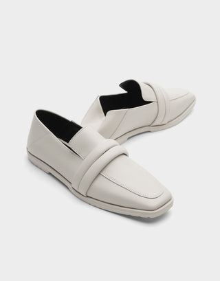 Çift Kemerli Yumuşak Kadın Babet | Guni - Bej - Jorbinol