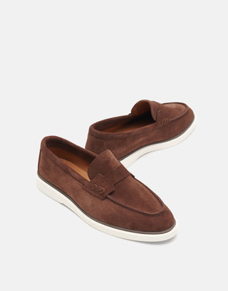 Gerçek Deri Loafer | Moka - Kahverengi - Jorbinol