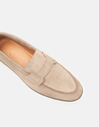 Gerçek Deri Loafer | Moka - Vizon - Jorbinol