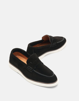 Gerçek Deri Loafer | Moka - Siyah - Jorbinol