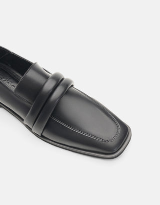 Çift Kemerli Yumuşak Kadın Babet | Guni - Siyah - Jorbinol