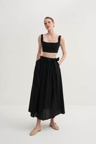 Bralet Etekli Takım - Siyah - Jorbinol