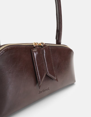 Fermuarlı Çanta | Lena – Kahverengi - Jorbinol