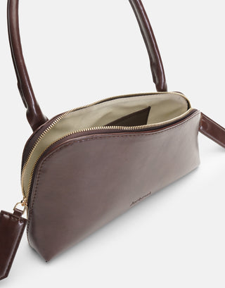 Fermuarlı Çanta | Lena – Kahverengi - Jorbinol