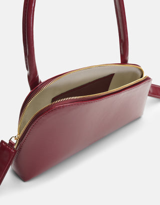 Fermuarlı Çanta | Lena – Bordo - Jorbinol