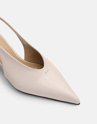 Topuklu Kadın Ayakkabı | Vale - Bej - Jorbinol