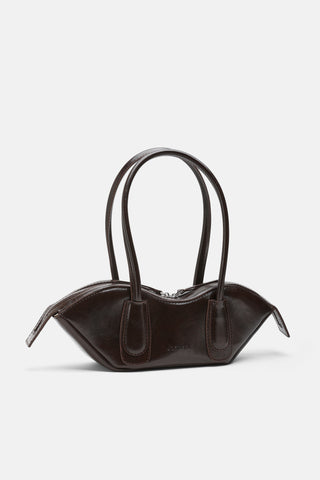 Asimetrik Tasarım Çanta | Clab - Kahverengi - Jorbinol