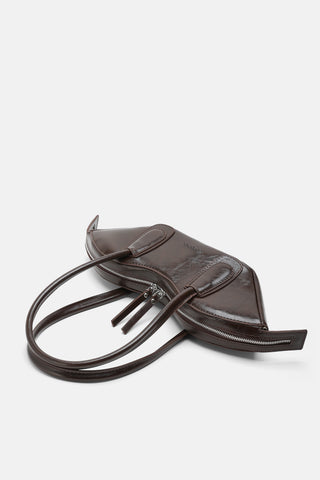 Asimetrik Tasarım Çanta | Clab - Kahverengi - Jorbinol