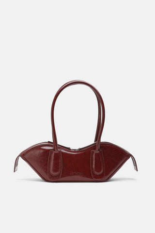 Asimetrik Tasarım Çanta | Clab - Bordo - Jorbinol
