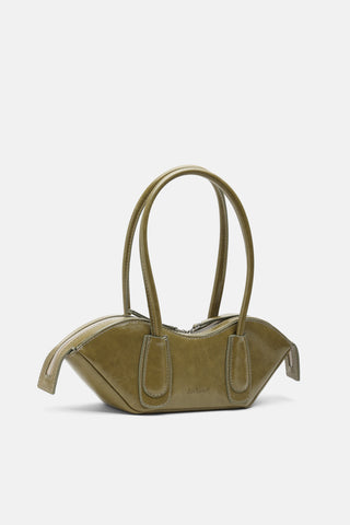 Asimetrik Tasarım Çanta | Clab - Yeşil - Jorbinol