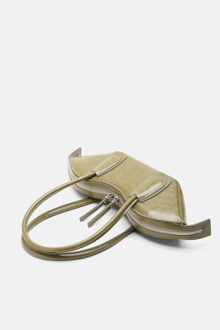 Asimetrik Tasarım Çanta | Clab - Yeşil - Jorbinol