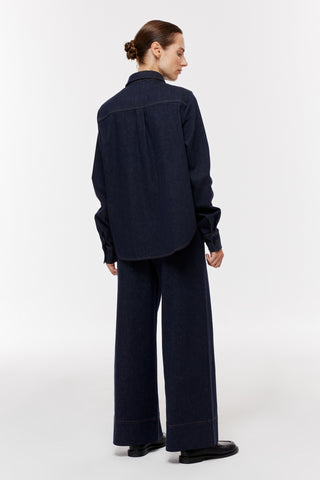 Denim Gömlek - Lacivert