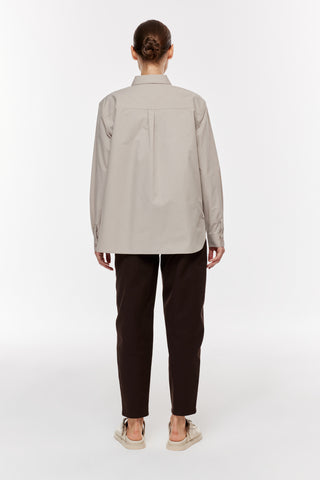 Basic Gömlek - Vizon