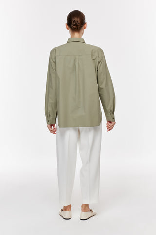 Basic Gömlek  - Haki