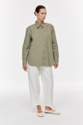 Basic Gömlek  - Haki