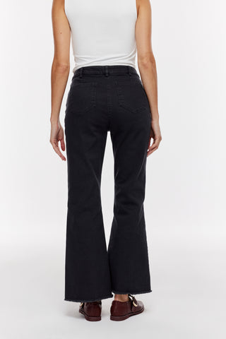 Likralı Flare Pantolon