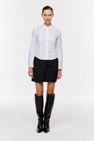 Dolgu Topuklu Çizme | Noir - Siyah