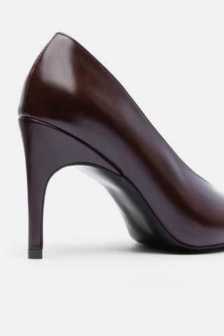 Sivri Burun İnce Topuklu Kadın Ayakkabı | Ankai - Kahverengi