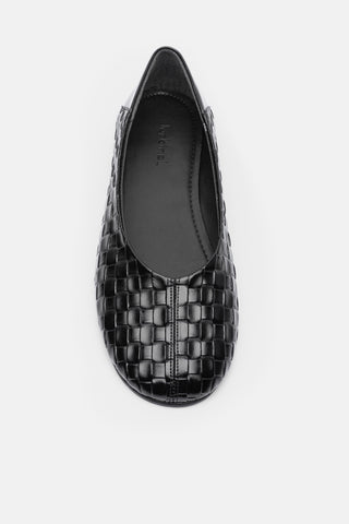 Örgü Desenli Kadın Babet | Guja - Siyah