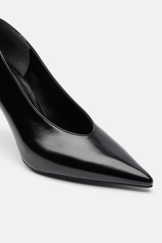 Sivri Burun İnce Topuklu Kadın Ayakkabı | Ankai - Siyah