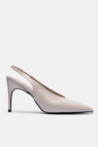 Sivri Burun İnce Topuklu Kadın Ayakkabı | Nasila - Bej