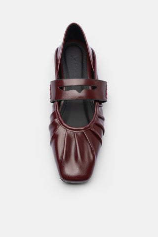 Büzgülü Kadın Babet | Elenor - Bordo