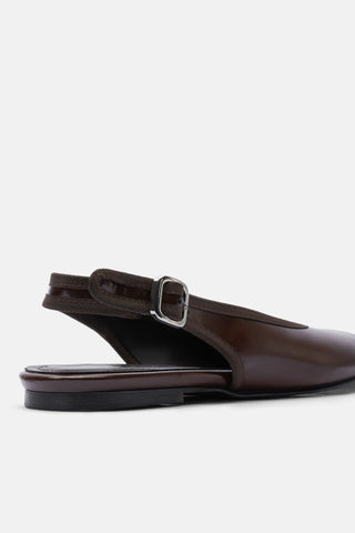 Arkası Açık Kadın Babet | Minata - Kahverengi