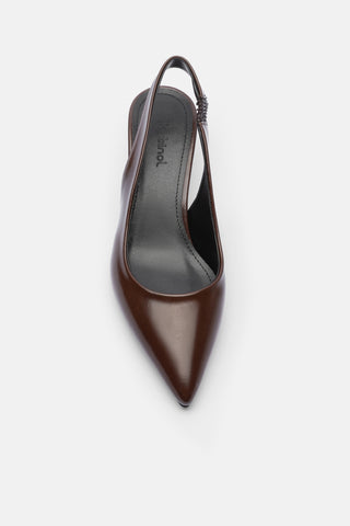 Klasik İnce Topuklu Kadın Ayakkabı | Rival - Kahverengi