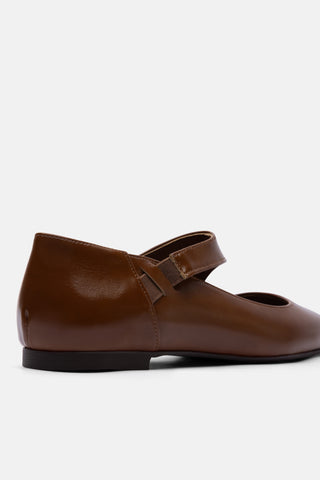 Çapraz Bantlı Kadın Babet | Mote - Taba