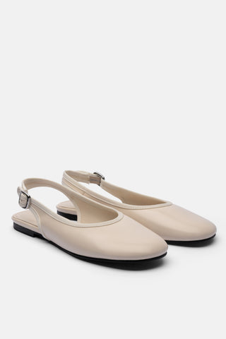 Arkası Açık Kadın Babet | Minata - Bej