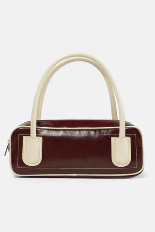 Minimal Baget Çanta | Retro - Bordo