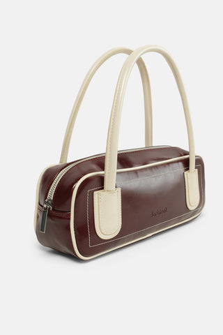 Minimal Baget Çanta | Retro - Bordo