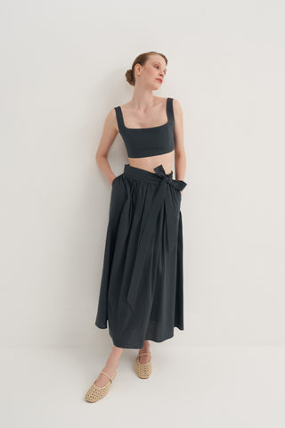 Bralet Etekli Takım - Yeşil